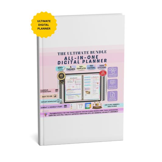 [Free] Digital Planner Bundle